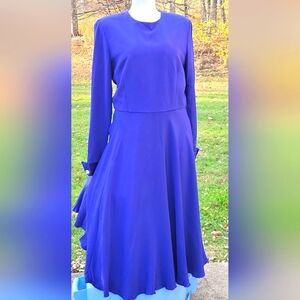 WORTH size 10 Silk Dress - Stuck Zipper!!